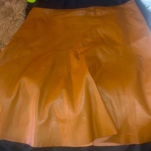 Leather(Lambskin)Skirt